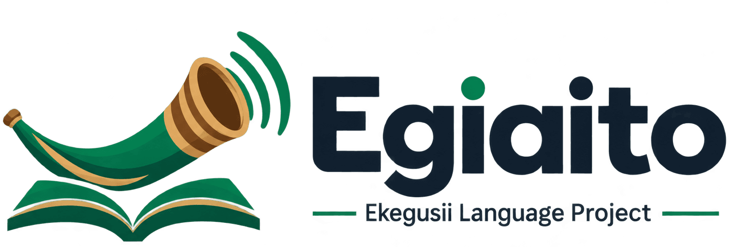 Egiaito — Ekegusii Language Project